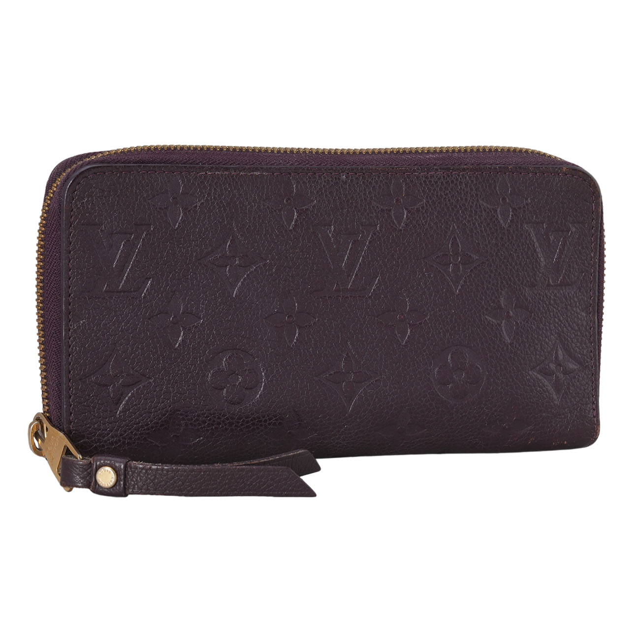 LOUIS VUITTON(USED)루이비통 앙프렝뜨 지퍼 장지갑
